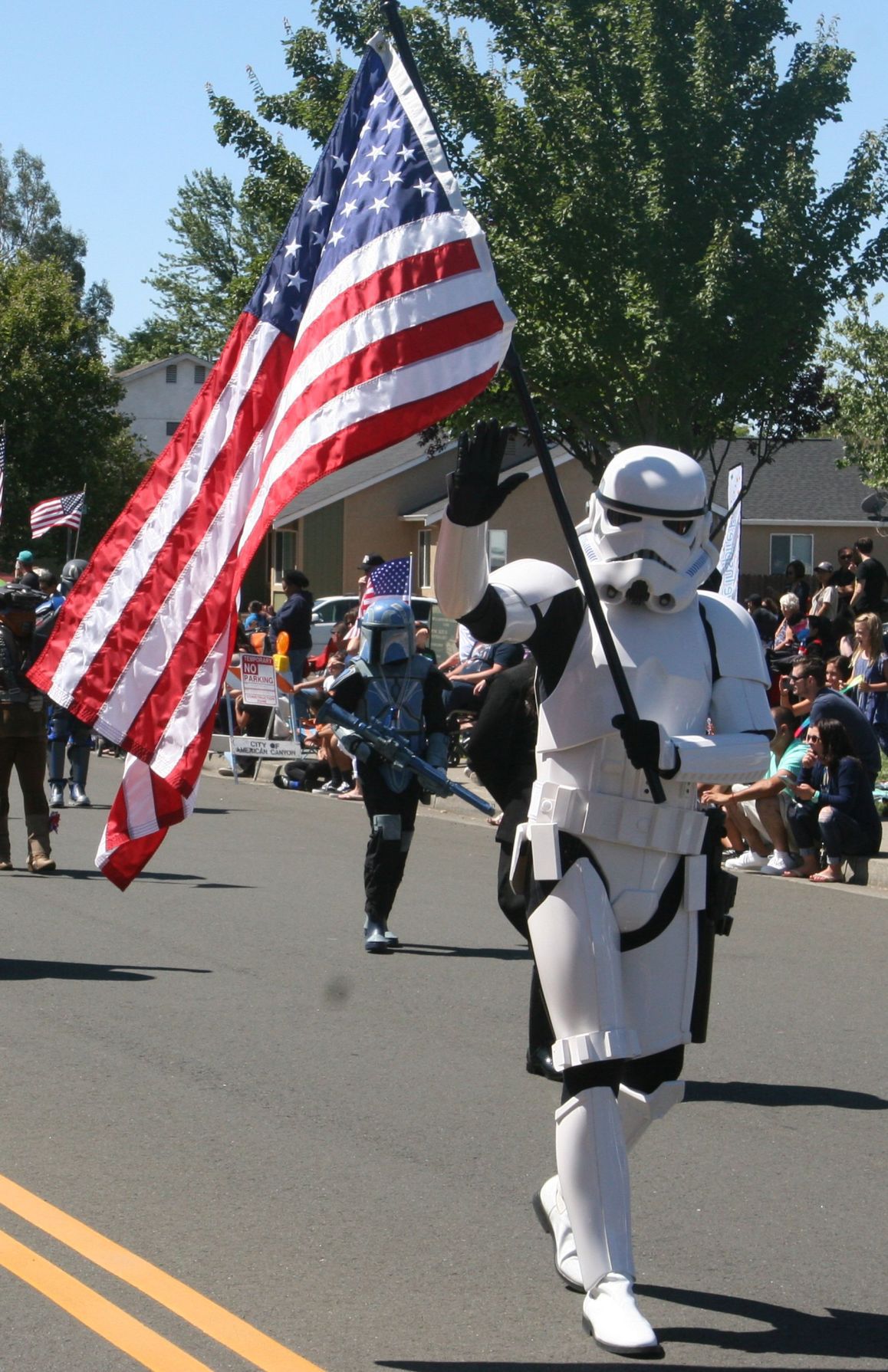 Stormtrooper American Canyon Fourth of July parade